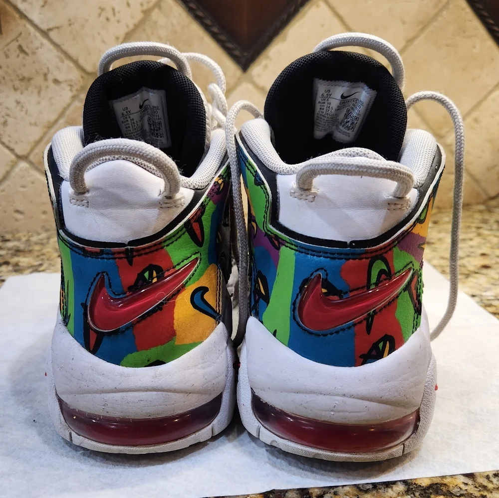 Nike Air Uptempo colorful sneakers - Picture 4 of 6
